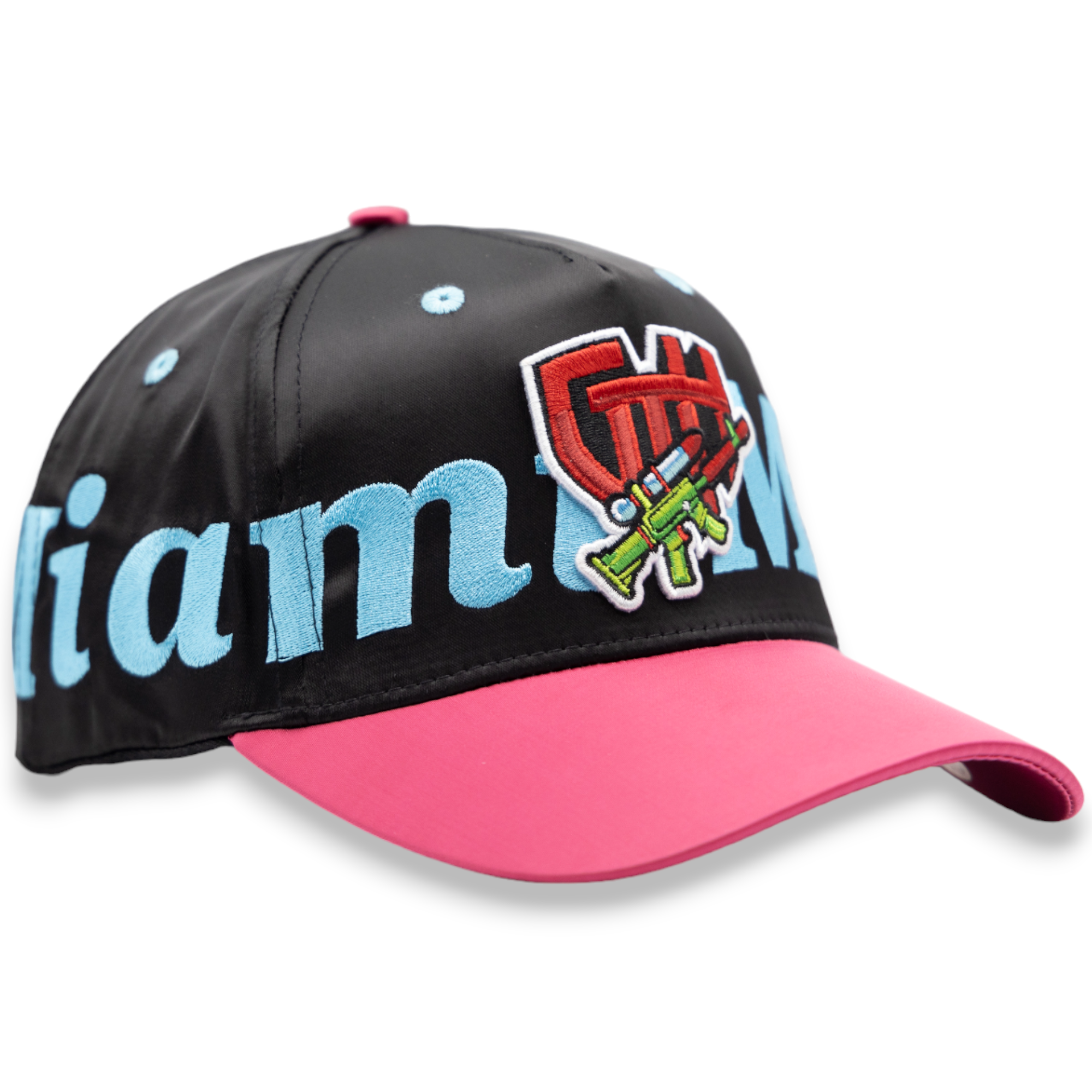 GTH BOLD ( MIAMI ) ALL AROUND SNAPBACK CAP