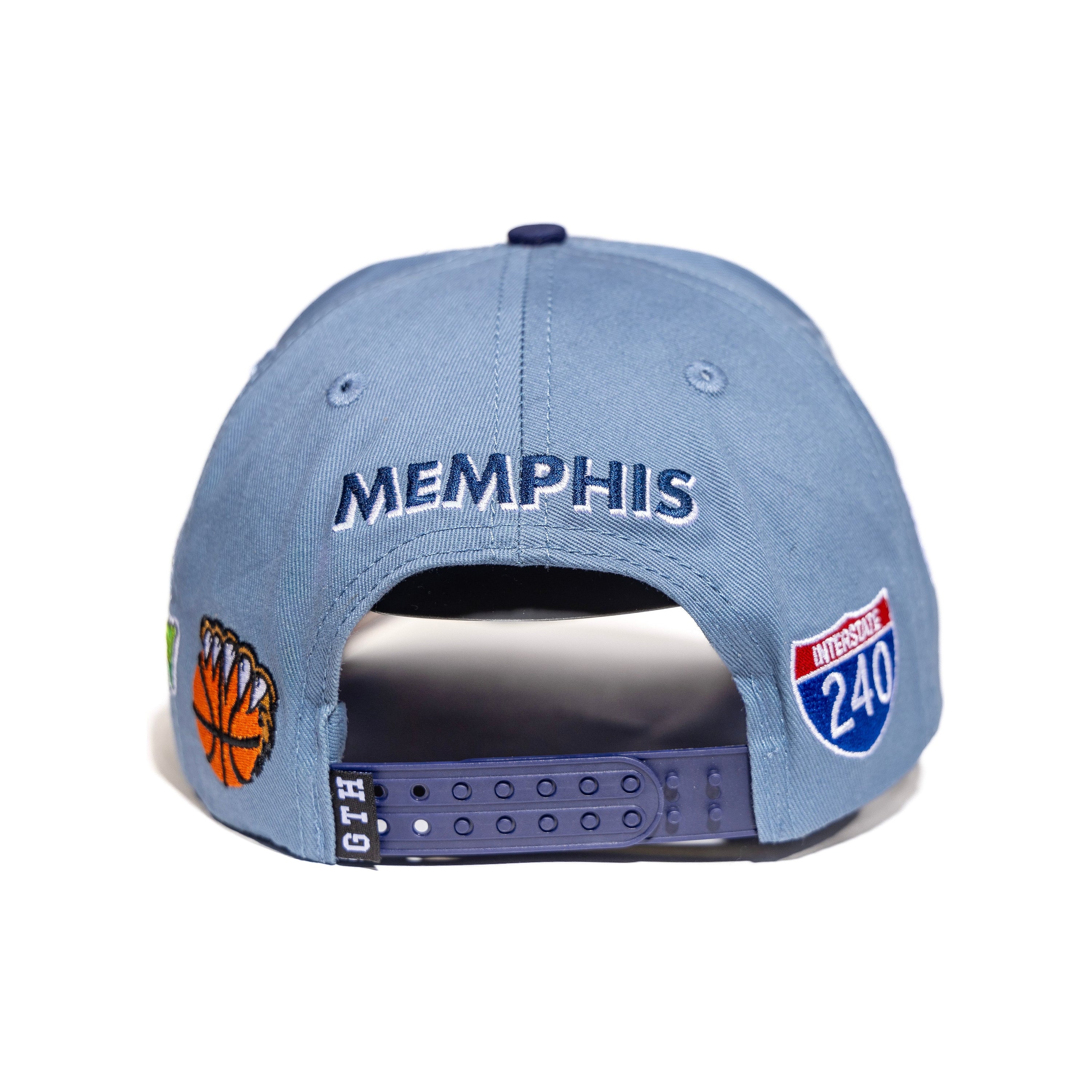 GTH ( MEMPHIS ) GRIZZLY BEAR SNAPBACK CAP