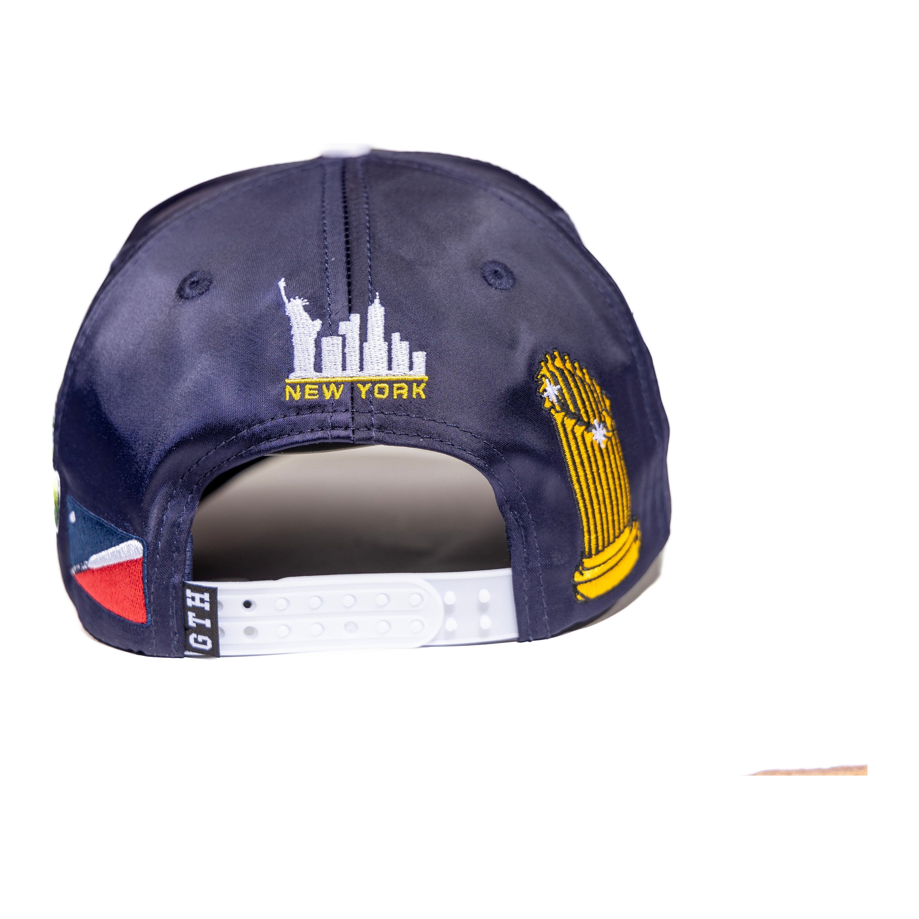 GTH ( NEW YORK ) SATIN SNAPBACK CAP