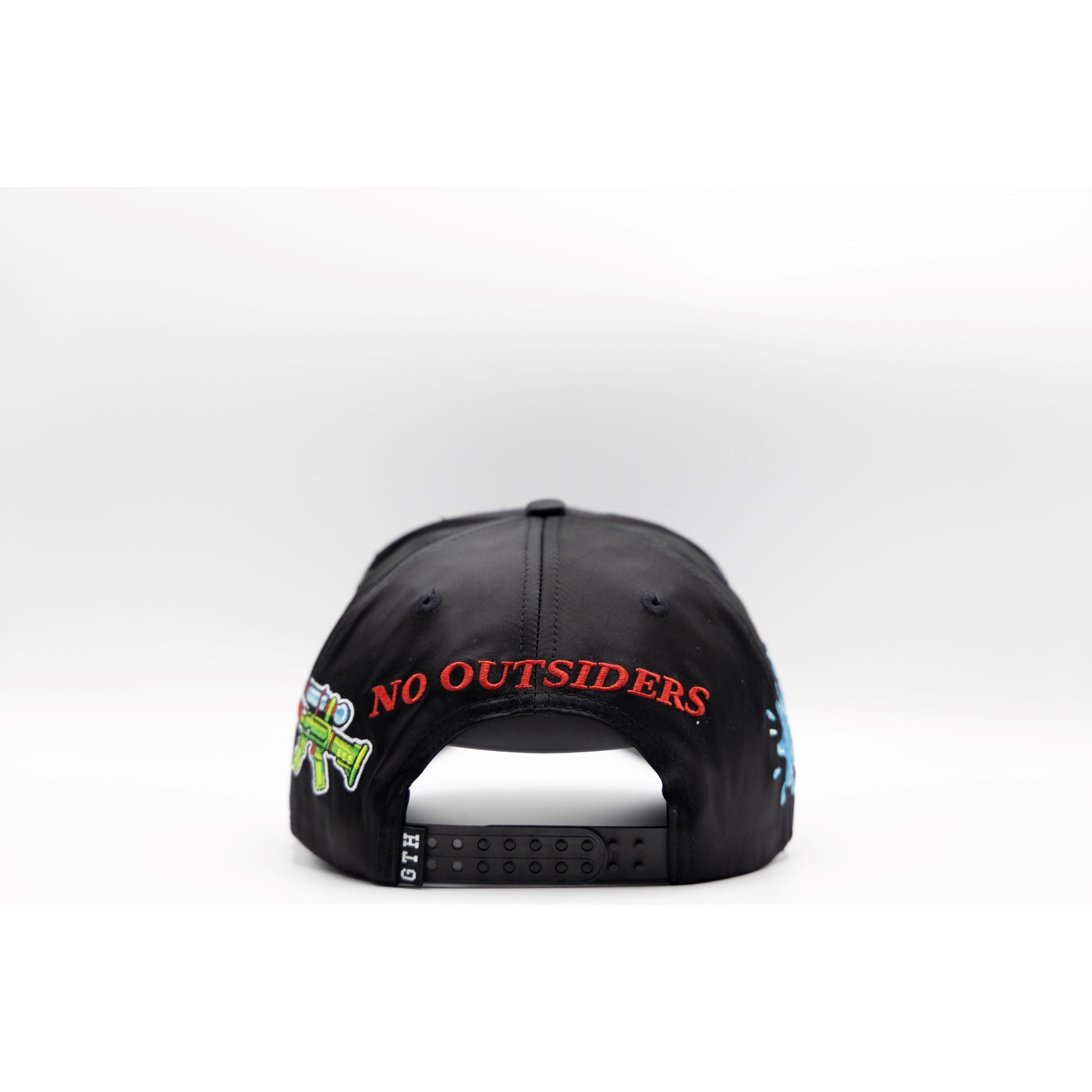 GTH Hydro Black Snapback Hat