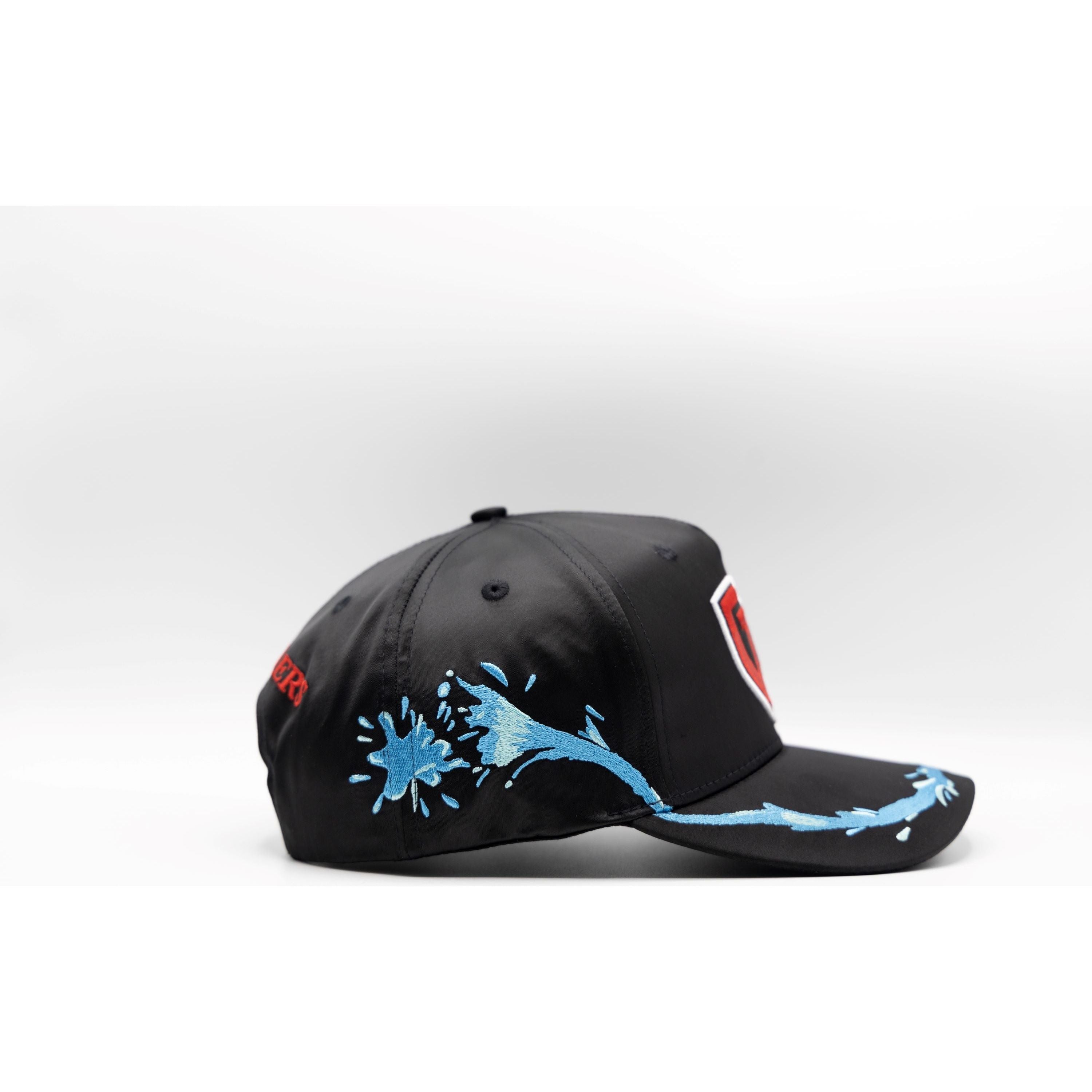 GTH Hydro Black Snapback Hat